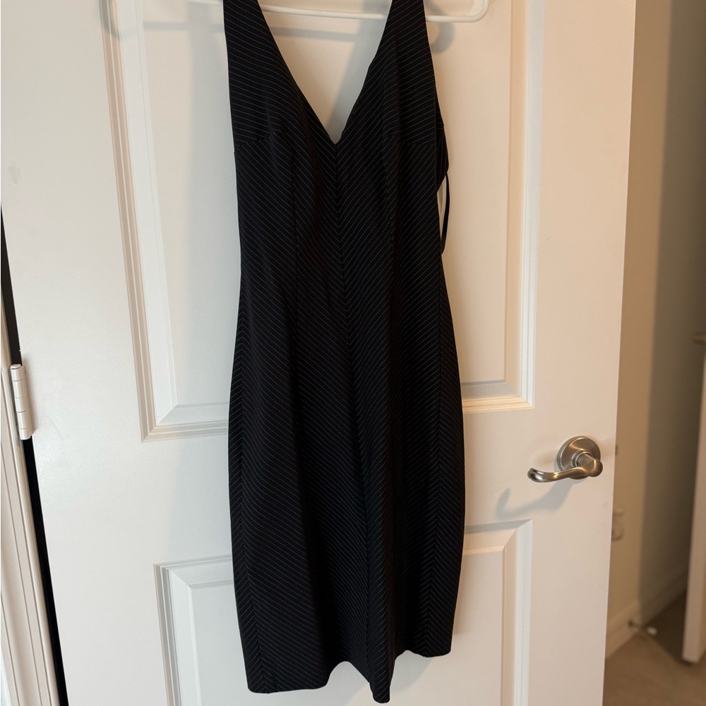 bebe Black Backless Dress